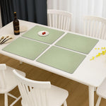 Dining Table Placemat Set of 4 (30x45 CM Green)