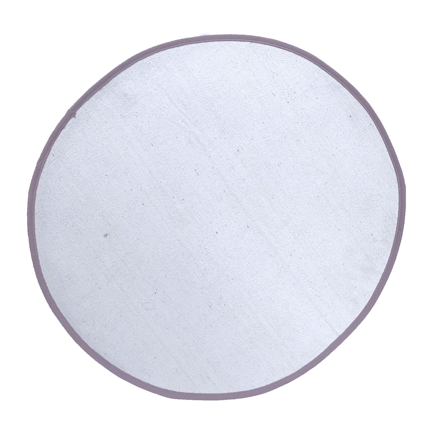 Round Bath mat for Bathroom (Purple, 65 x 65 cm)