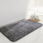 Newman Microfibre Bath mat (45X75 Cm,Silver)
