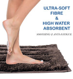 Bathmat 2500 GSM Microfiber (45cm x 75cm, Chocolate)