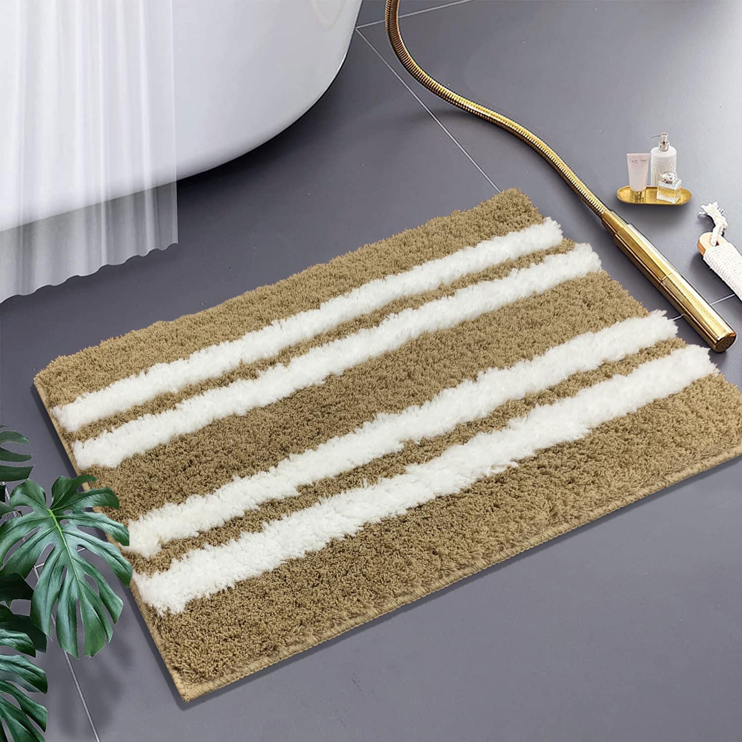 Florida Bath Mat 2000 GSM (38x58 cm, Anti Gold)