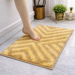 Kyoto Maze Bath Mat Bathroom (40x60 cm, Anti Gold)