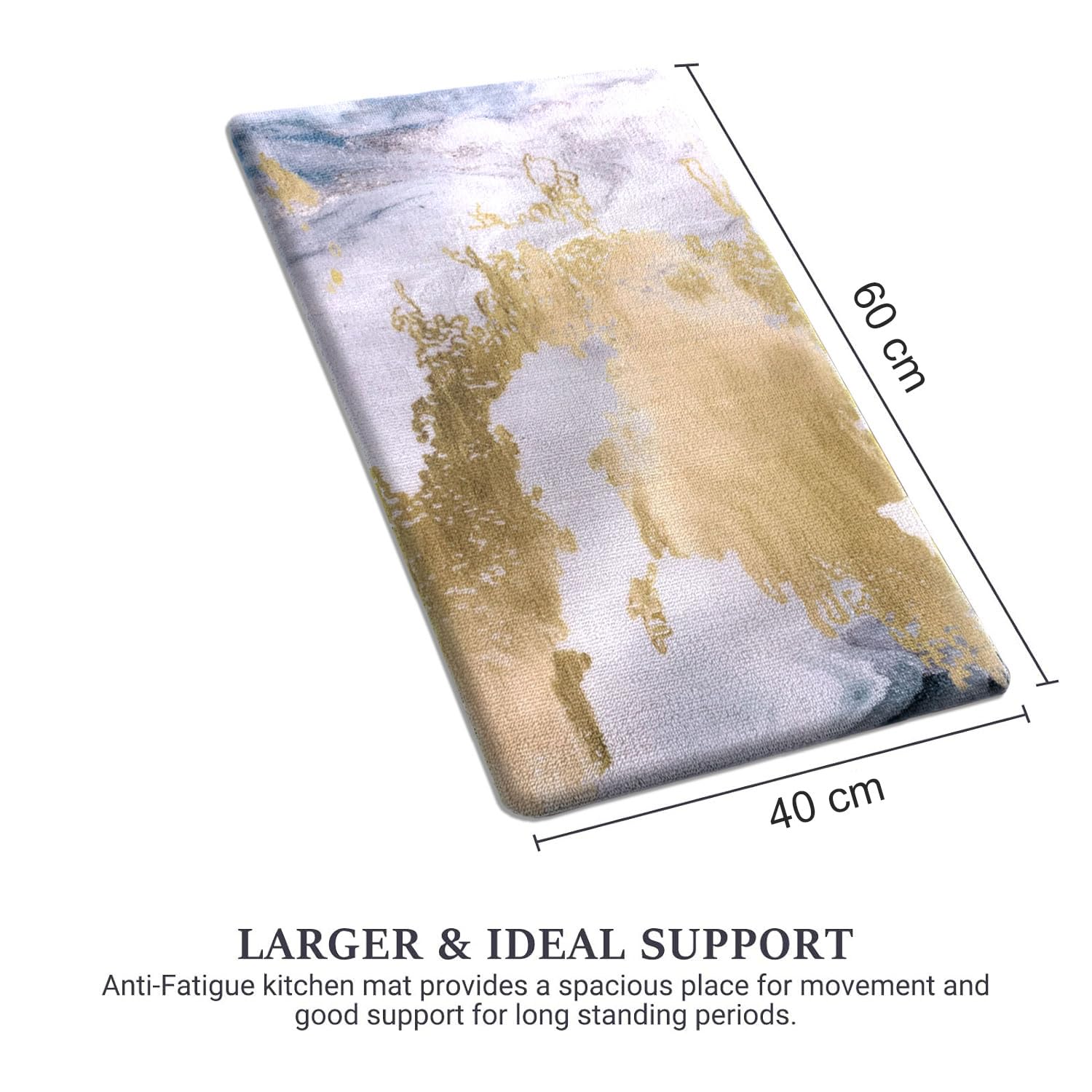 Cuba PVC Door Mats Anti Fatigue - Abstract (40x60 cm)