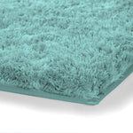 Vegas Microfiber Mats For Bathroom (45X75 Cm, Aqua)