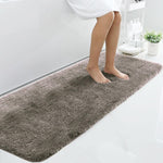 Vegas Microfiber Runner For Bedroom (2X5 Ft,Taupe)