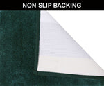 Sensuous Runner 2500 GSM Microfiber Anti Skid (Hunter Green, 2ft x 5ft)