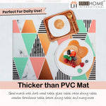 Placemat/Utensil Mat for HomeSet of 4 Piece (Triangle_30x45 Cm)