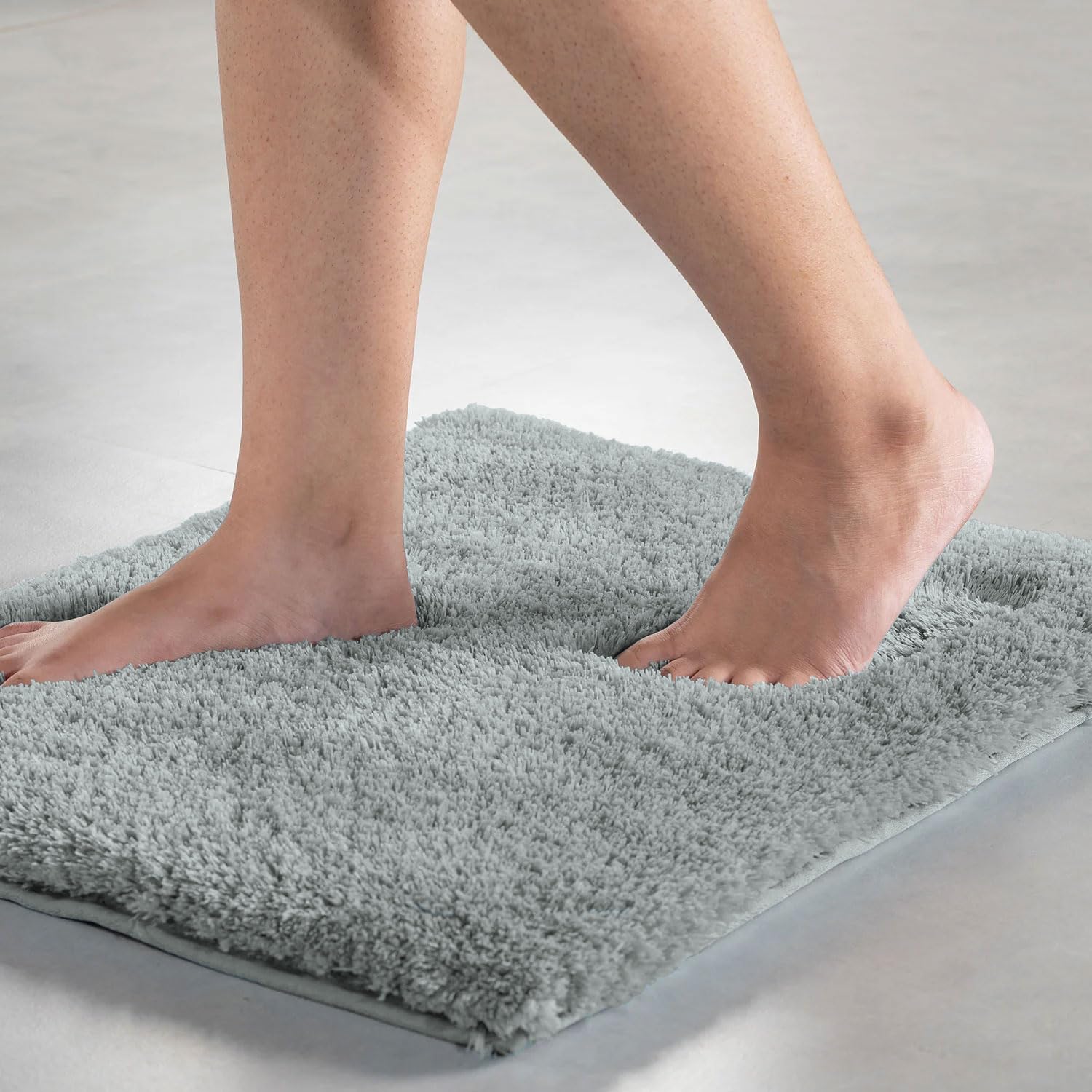 Vegas Microfiber Bath Mat (40x60 cm, Beige) Pack of 1