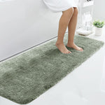 Vegas Microfiber Runner For Bedroom (2X5 Ft,Pastel Green)