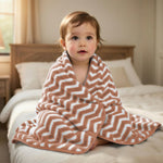 Microfibre Bath Towel for Kids Boys Girls ( 70x132cm , Brown )