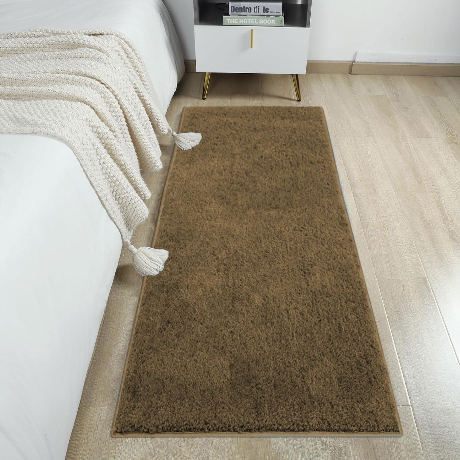 Newman Floor Runner 2500 GSM (2x5 Feet, Coffee)