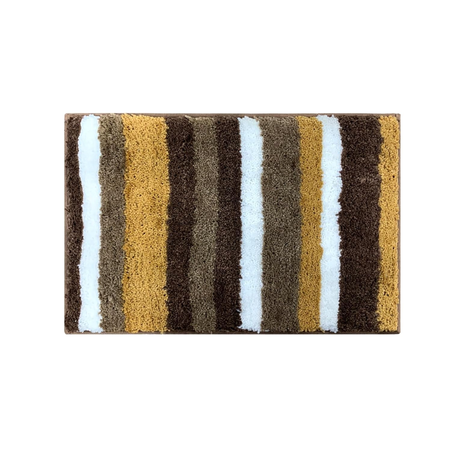Striped Italia Bath Mat Super Sof(Anti-Gold, 40x60 cm)