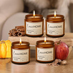 Scented Candles Set of 4 Pink