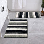 Italia Combo Bath Mat  (40x60 cm, Aqua) Pack of 2