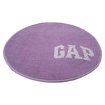 Round Bath mat for Bathroom (Purple, 65 x 65 cm)