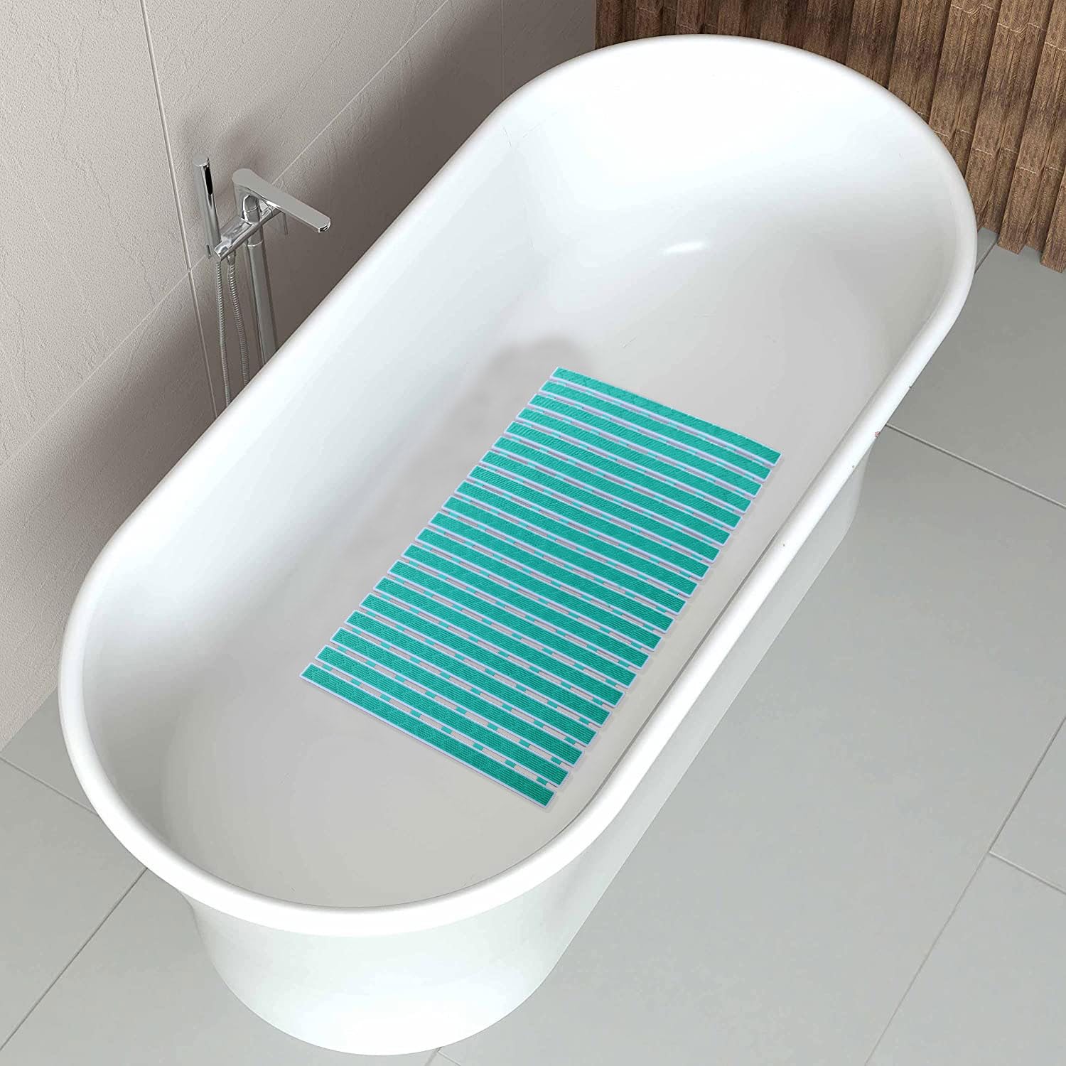 Shower Mats for Bathroom (Aqua, 40x70 cm)