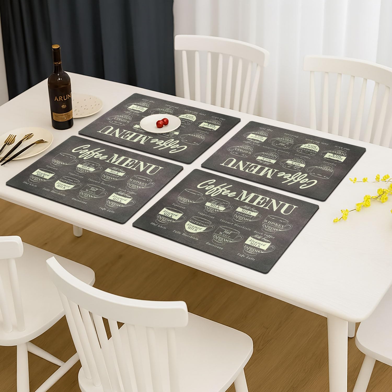 Place Mat Set of 4 (30x45 CM Coffee)