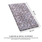 Cuba PVC Door Mats Anti Fatigue - Motifs (40x60 cm)