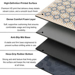 Rubber Doormat Anti Slip (Retro Design ,35x58 cm)