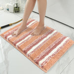 Capetown Bath Mat for Bathroom (Peach, 40x60 cm)