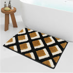 Macau Square Bath Mat (40x60 cm,Yellow)