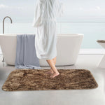 Hawaii Bath mat Anti Skid (Coffee, 60 x 90 Cm)