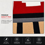 Wool Rug Mushroom Design Floor And Wall Carpet