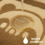 Canada Bath Mat Panda (40x60 cm, Gold)