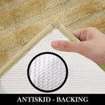 Bathmat 2500 GSM Microfiber Pack of 2 (Beige, 40cm x 60cm)