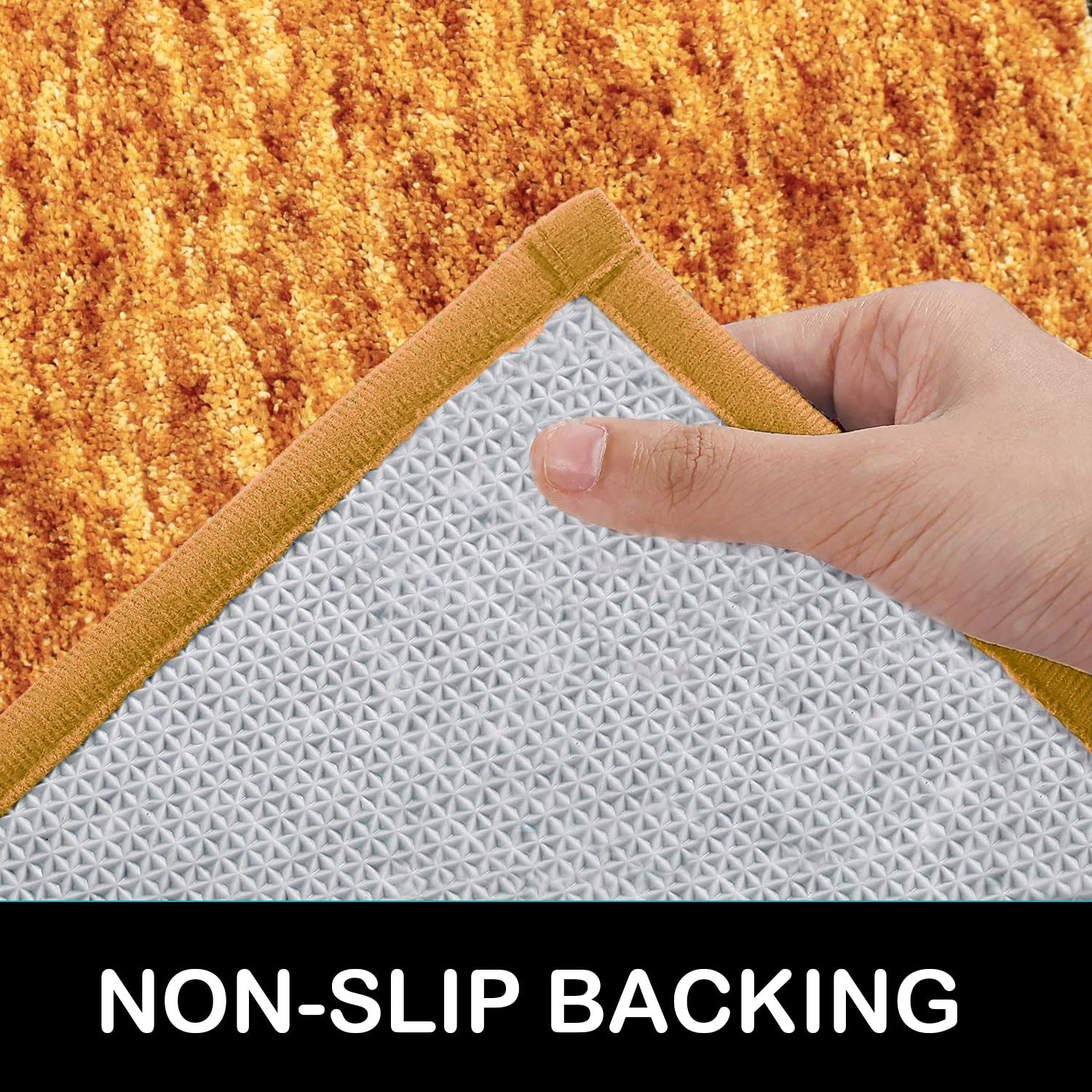 Hawaii Bath Mat Anti Skid (Gold, 60cm x 90cm)
