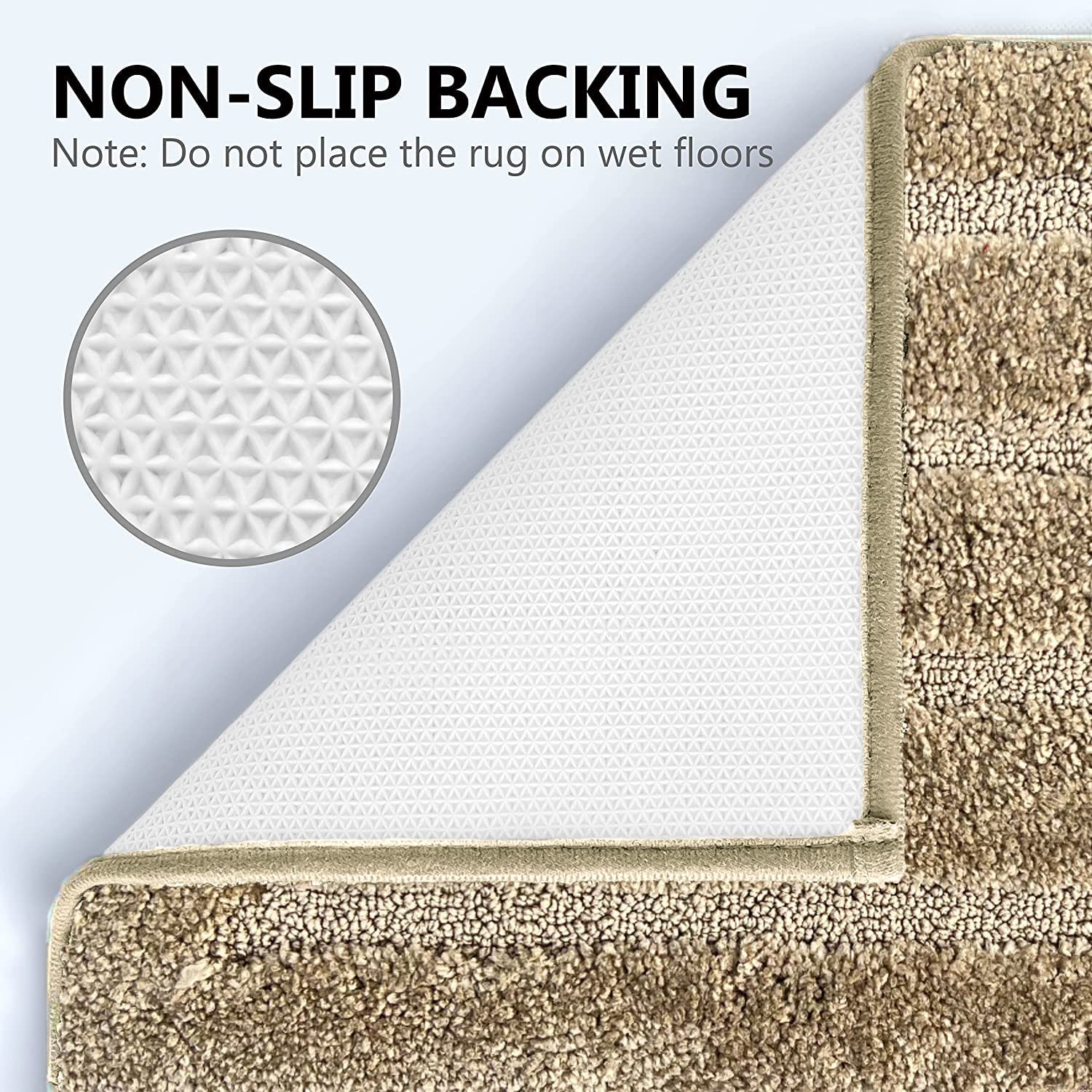 Bathmat 2500 GSM Microfiber (Anti Gold, 45cm x 75cm)