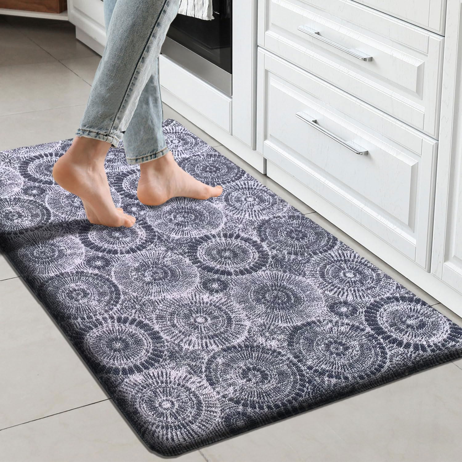 Cuba PVC Door Anti Fatigue - Circle (51x99 cm)