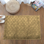 Austria Bath Mat Rabbit Fur 1000 GSM (40 X 60 Cm, Anti Gold)
