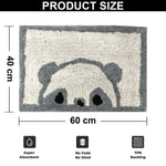 Canada Bath Mat Panda (40x60 cm, Grey)