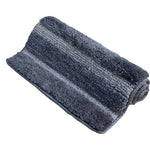 Mexico Bath Mat For Bathroom (38x58 cm, Silver)