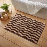Berlin Bath Mat - Bathroom Mat( 38x58 cm, Coffee)