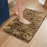 Hawaii Bath Mat Super Soft (Rock Brown, 40cm x 60cm)