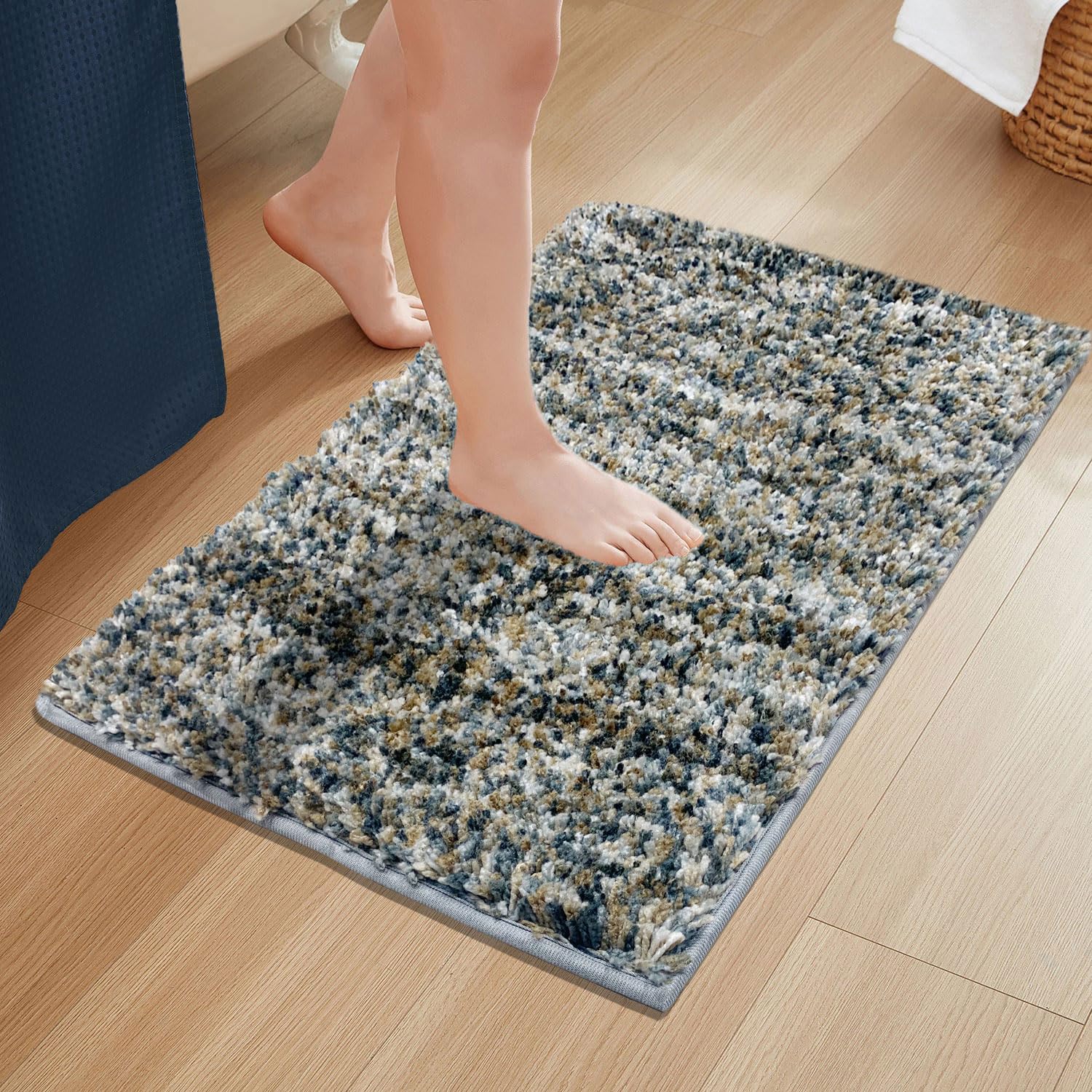 Hawai mat 2500 GSM (40cm x 60cm, Welnet, Pack of 1)