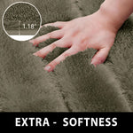Toronto Bathmat Super Soft Microfiber (40x60 cm, Olive)