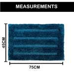 Bathmat 2500 GSM Microfiber (45cm x 75cm,Teal)