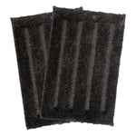 Bathmat 2500 GSM Microfiber Pack of 2 (40cm x 60cm, Arabic Coffee)