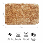 Hawaii Bath mat Anti Skid (Anti Gold, 45 x 75 Cm)