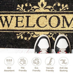 Coir Doormat for Home Entrance (Welcome Print Design ,71x45 cm)