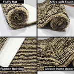 Floor Runner 1600 GSM Microfiber (58 x 140 cm, Chocolate)