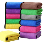 Cleaning Cloth Microfiber 600 GSM Multi-Color (30x40cm) Set of 12