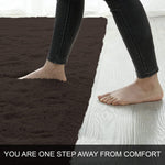 Carpets Marino Fur 2000 GSM (4x6 Ft,Chocolate)