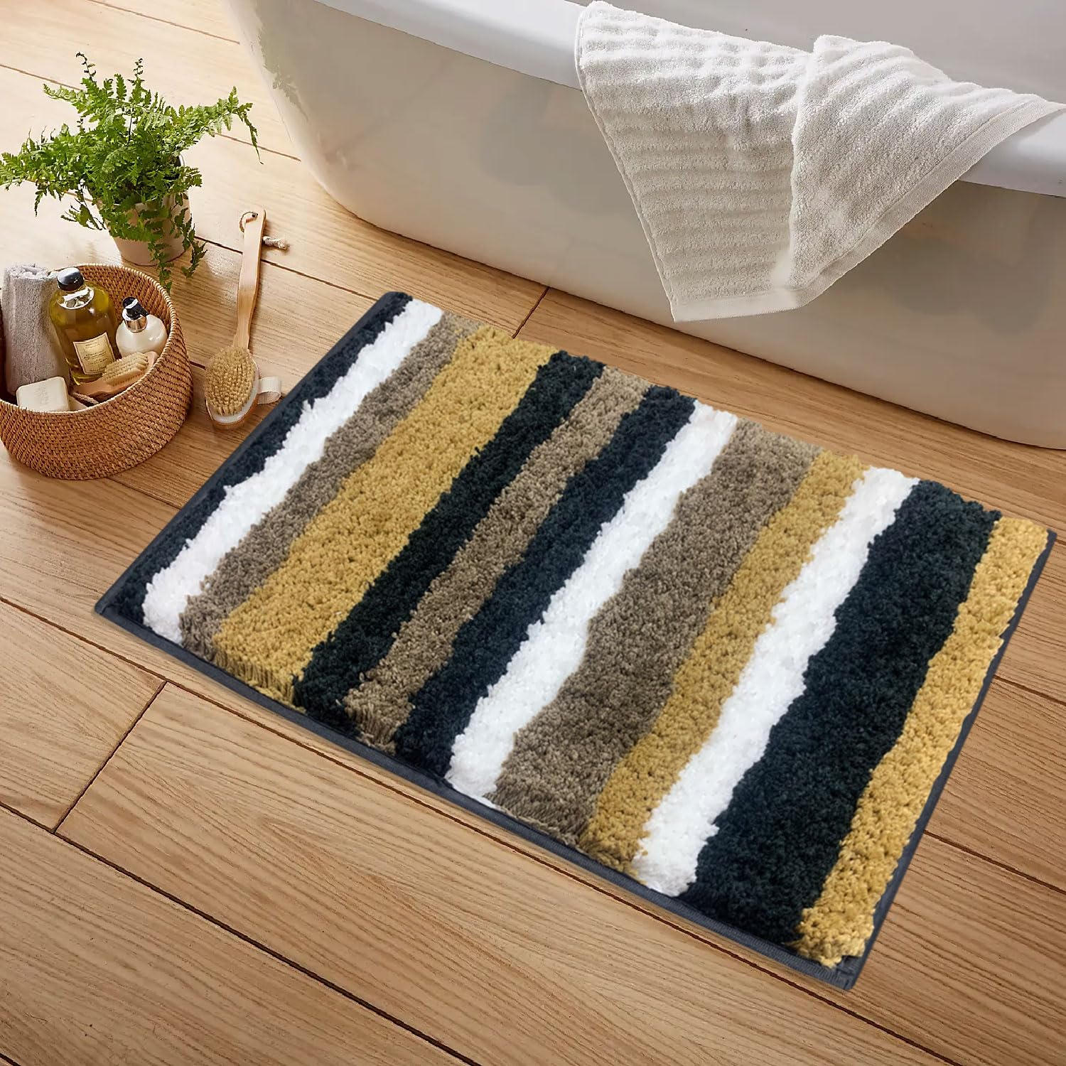 Kmat Bath Mat for Bathroom (40x60 cm ,Anthra)