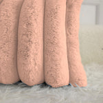 Luxurious Cushion Covers Pack of 2, (16x16 Inch - Peach)