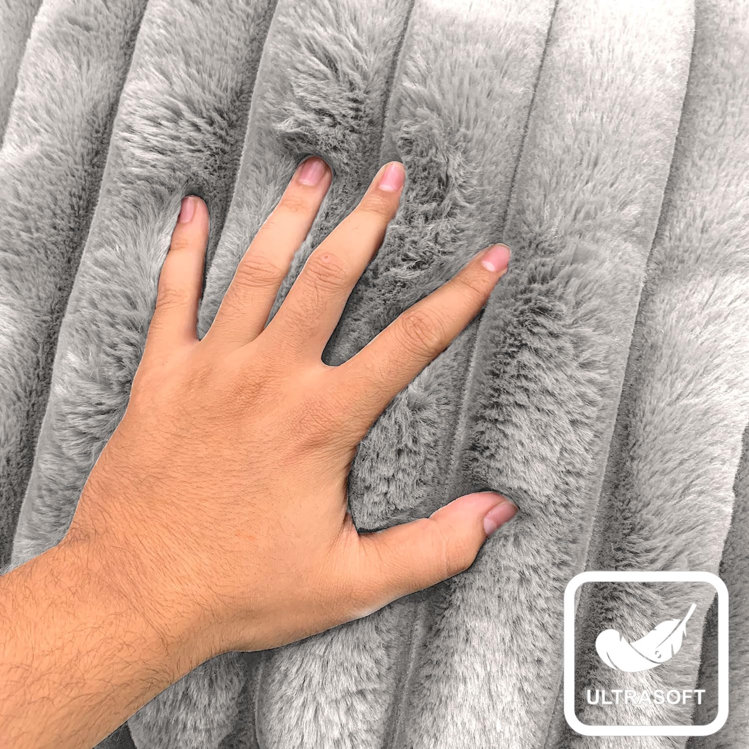 Luxurious Cushion Covers Pack of 2, (16x16 Inch - White)