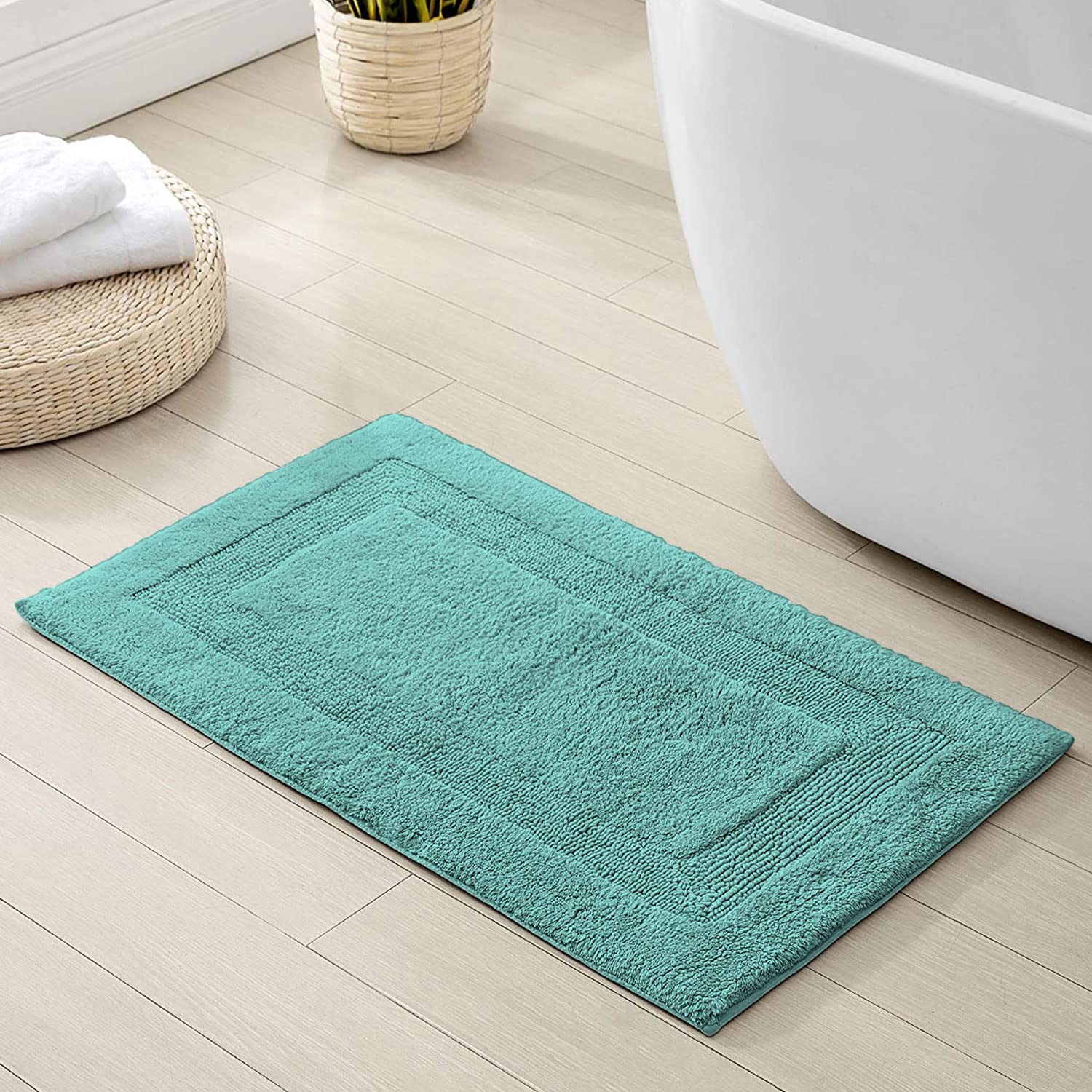 Paris Bath Mat Cotton Super Soft (Turquish, 40 Cm x 60 Cm)
